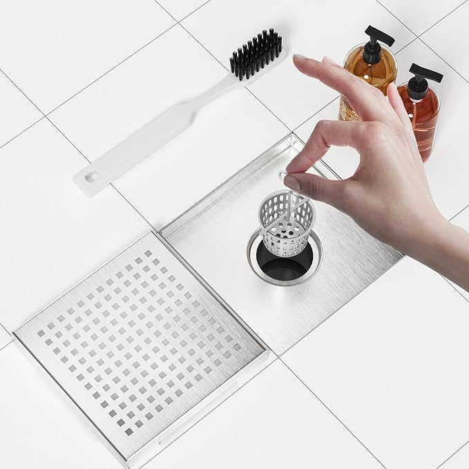 Neodrain 6-Inch Square Shower Drain - Image 7