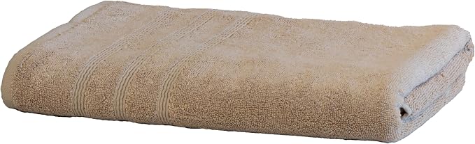 Mosobam Luxury Turkish Bath Towels 30X58 Light Taupe 700 GSM Bamboo Viscose & by Mosobam