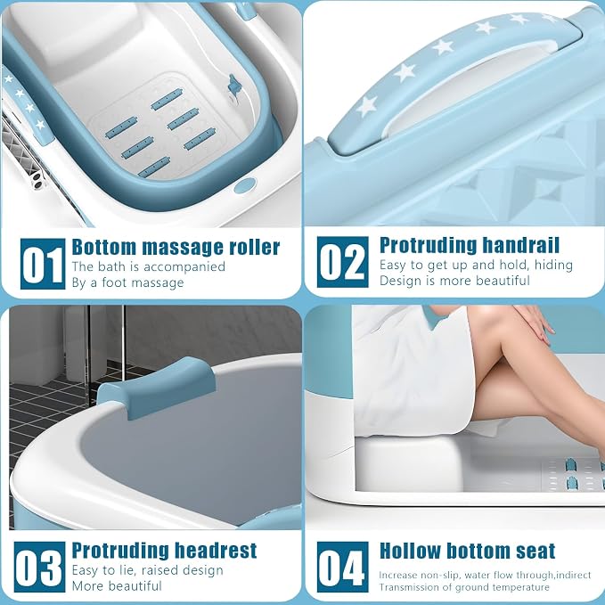 Portable Bathtub Foldable Bathtub - Image 7