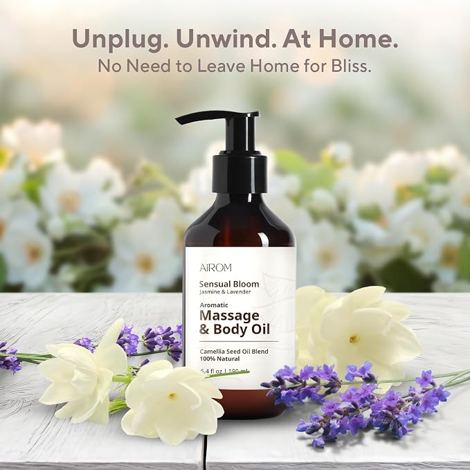 AiROM Jasmine & Lavender Massage Oil - Image 8