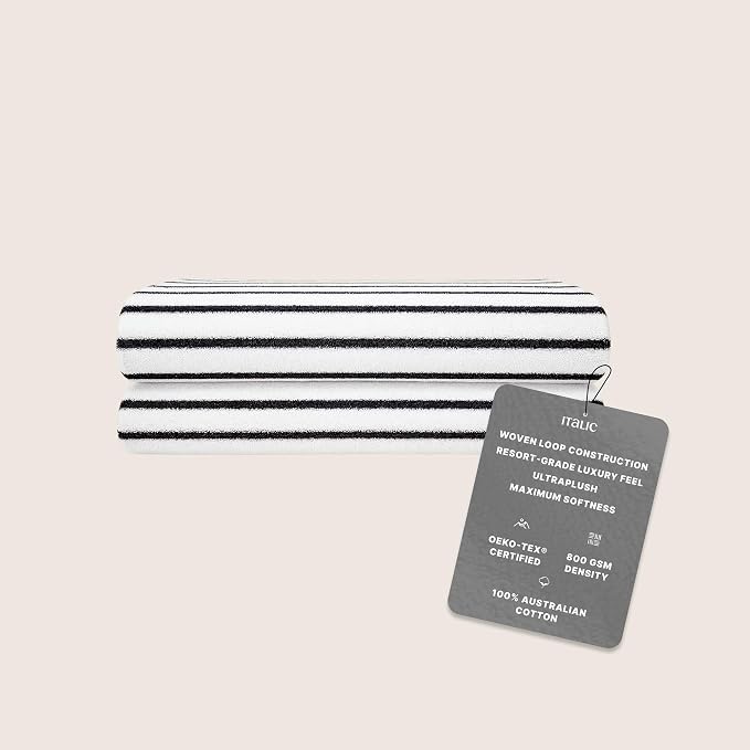 Italic Ultraplush 100% Australian Cotton Bath Sheets - Image 2