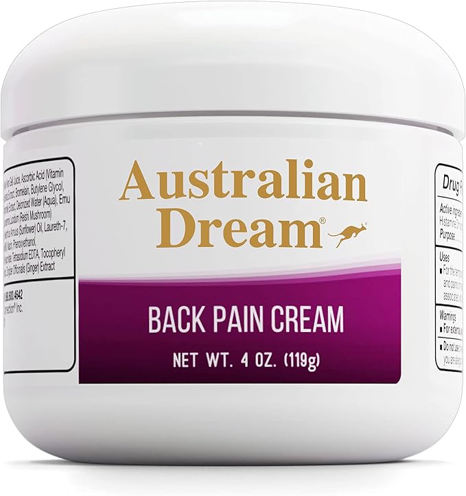 Australian Dream Back Pain Cream by AustralianDream