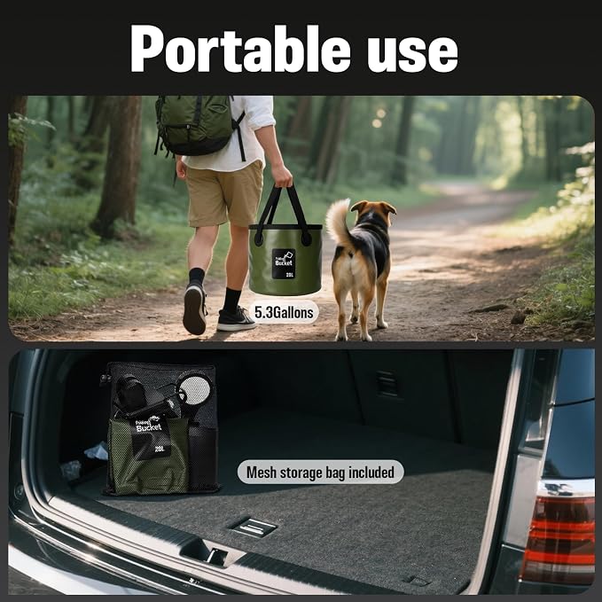 Portable Shower for Camping, 6000mAh Rechargeable Camp Shower Pump - Image 5