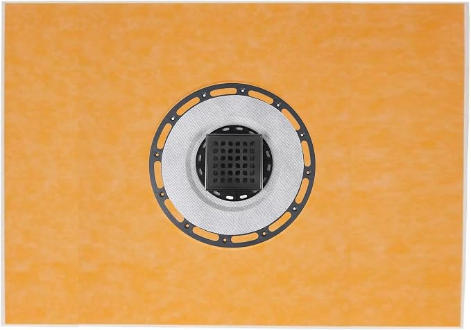Square Shower Drain, 4-Inch Matte Black Kit - Image 7