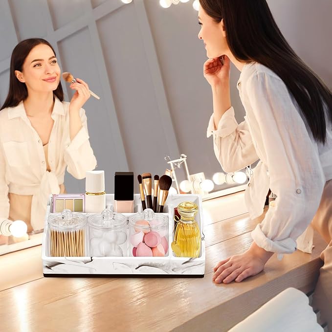 Bathroom Organizer Countertop, Toothbrush and Toothpaste Holder - Image 9