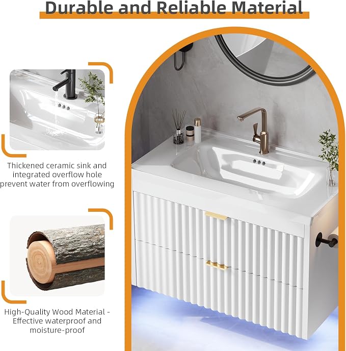 4ever2buy 24 Inch Bathroom Vanity - Image 6