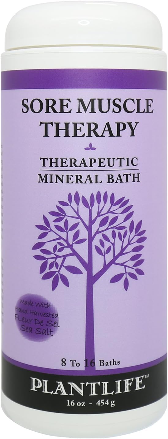 Plantlife Sore Muscle Therapy Bath Salts by PlantlifeNaturalBodyCare
