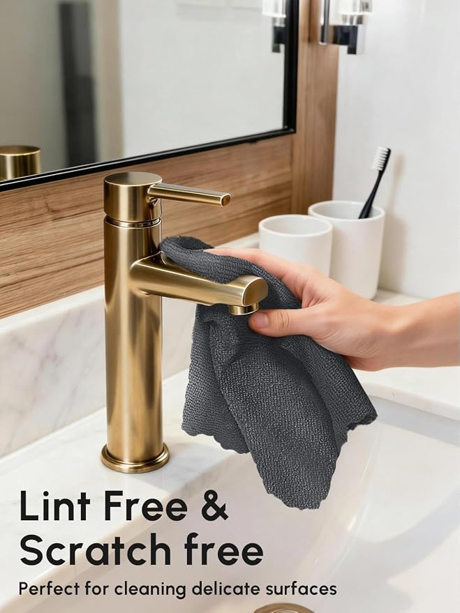 Microfiber Cleaning Cloths Roll, 75 Pack Tear Away Microfiber Towels Roll - Image 4