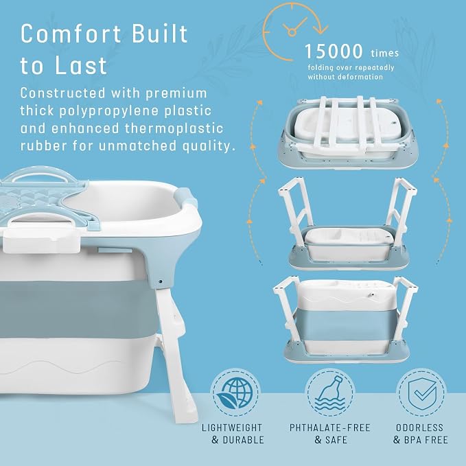 Portable Bathtub Foldable Bathtub - Image 3