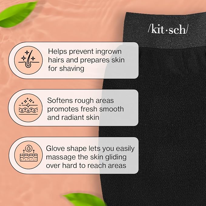 Kitsch Exfoliating Glove – Korean Exfoliating Mitt & Deep Exfoliating Body - Image 2