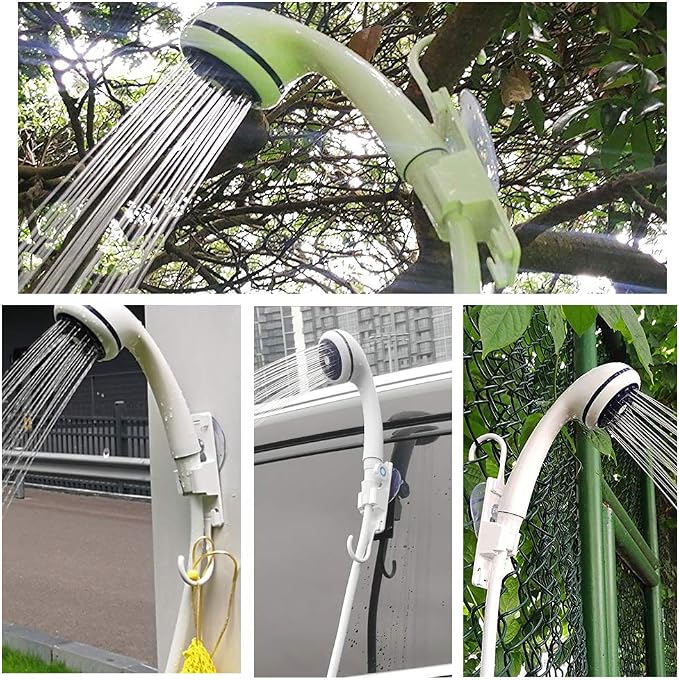 Iron Hammer Portable Shower Camping Shower Outdoor Shower Handheld Electric - Image 7