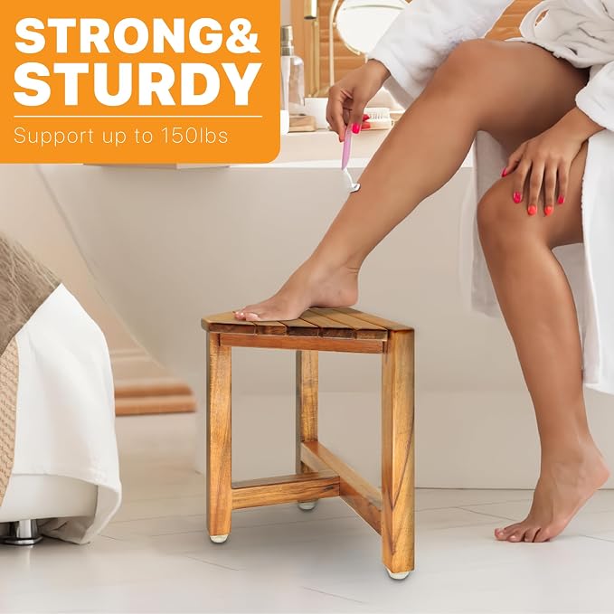 ENKEZI Shower Foot Rest 12 in - Image 4