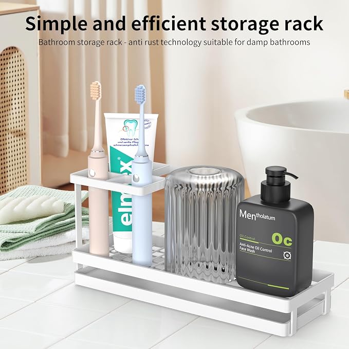 Toothbrush Holders for Bathrooms, Tooth Brushing Holder Electric Toothbrush and - Image 5