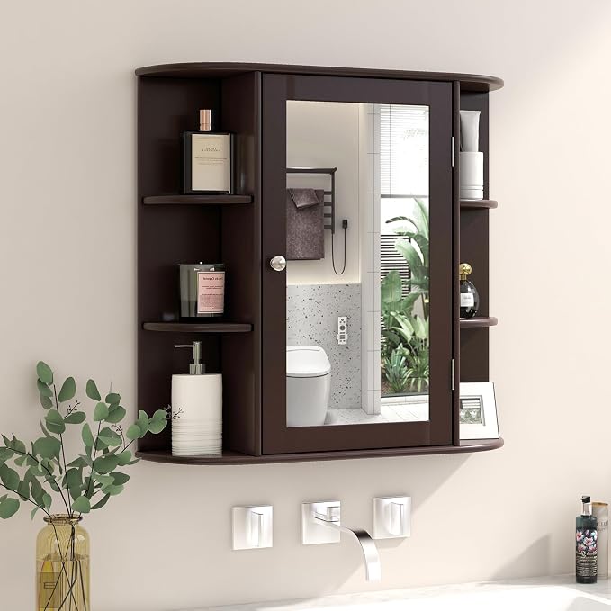 RELAX4LIFE Bathroom Wall Cabinet - Image 2