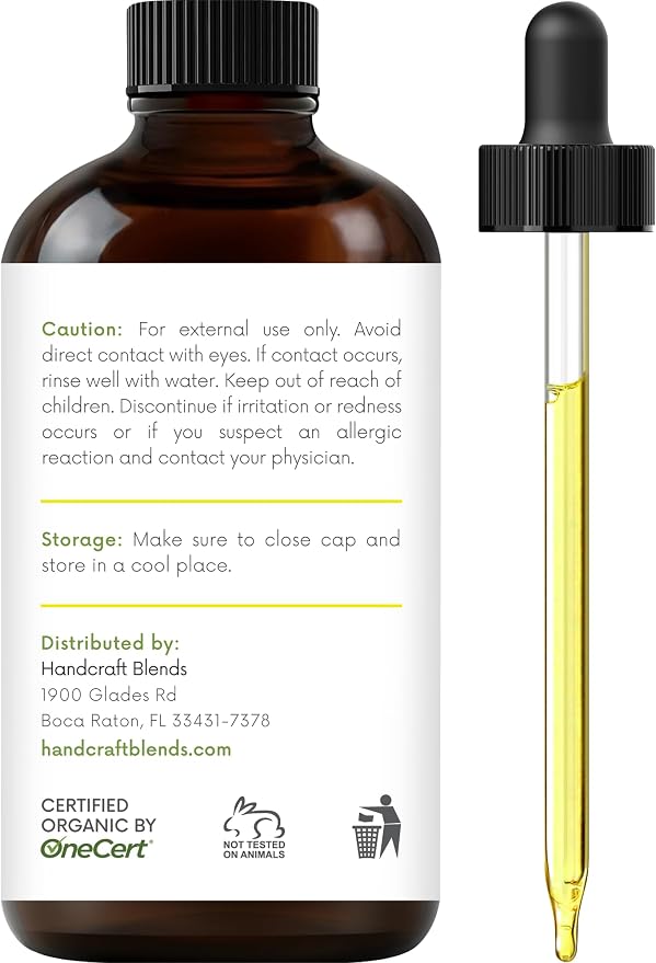 Handcraft Blends Organic Lemon Essential Oil – 1 Fl Oz – 100% Pure and Natural - Image 3
