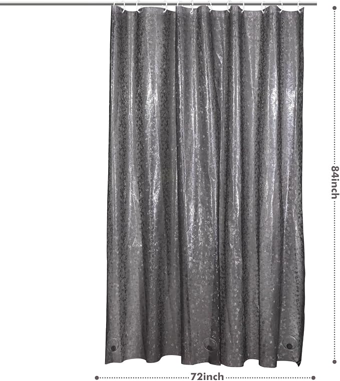 Bostofy Waterproof Shower Curtain Liner EVA 8G - Image 7