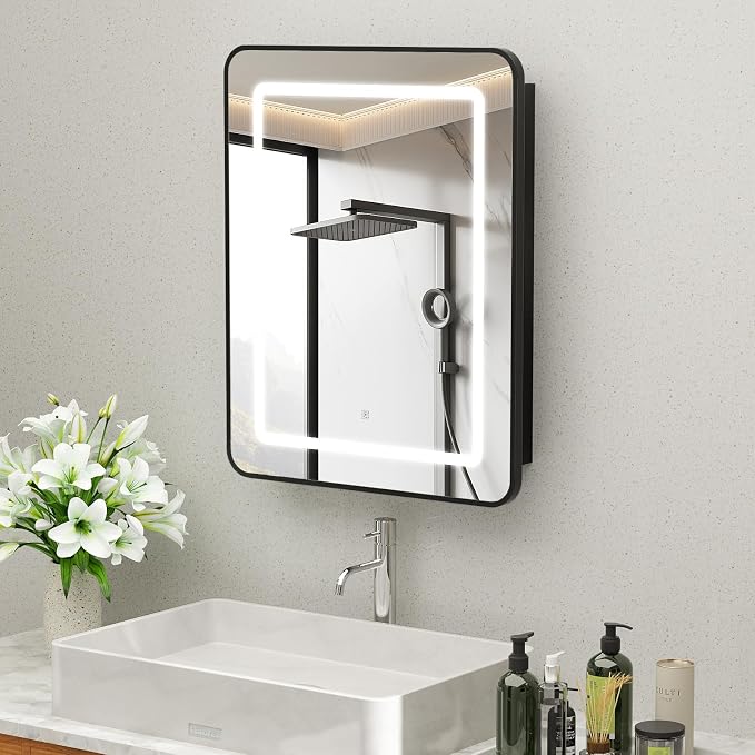 ROOMTEC Lighted Medicine Cabinet by ROOMTEC