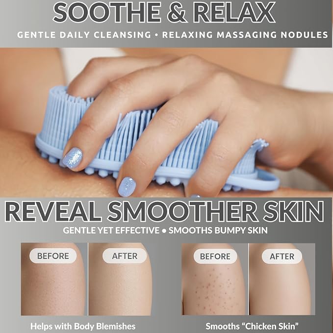 Silicone Body Scrubber for Shower - Image 8