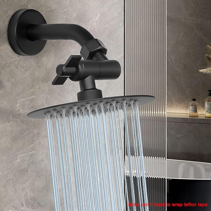 NearMoon Adjustable Shower Head Extension Adapter, SUS304 Stainless Steel - Image 9