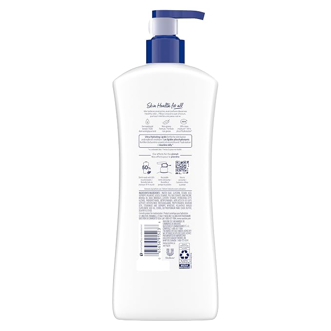 Vaseline Intensive Care Unscented Advanced Repair Body Lotion - Image 2