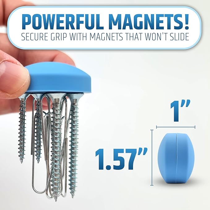 Powerful Anti-Billowing Magnetic Shower Curtain Weights - Image 5