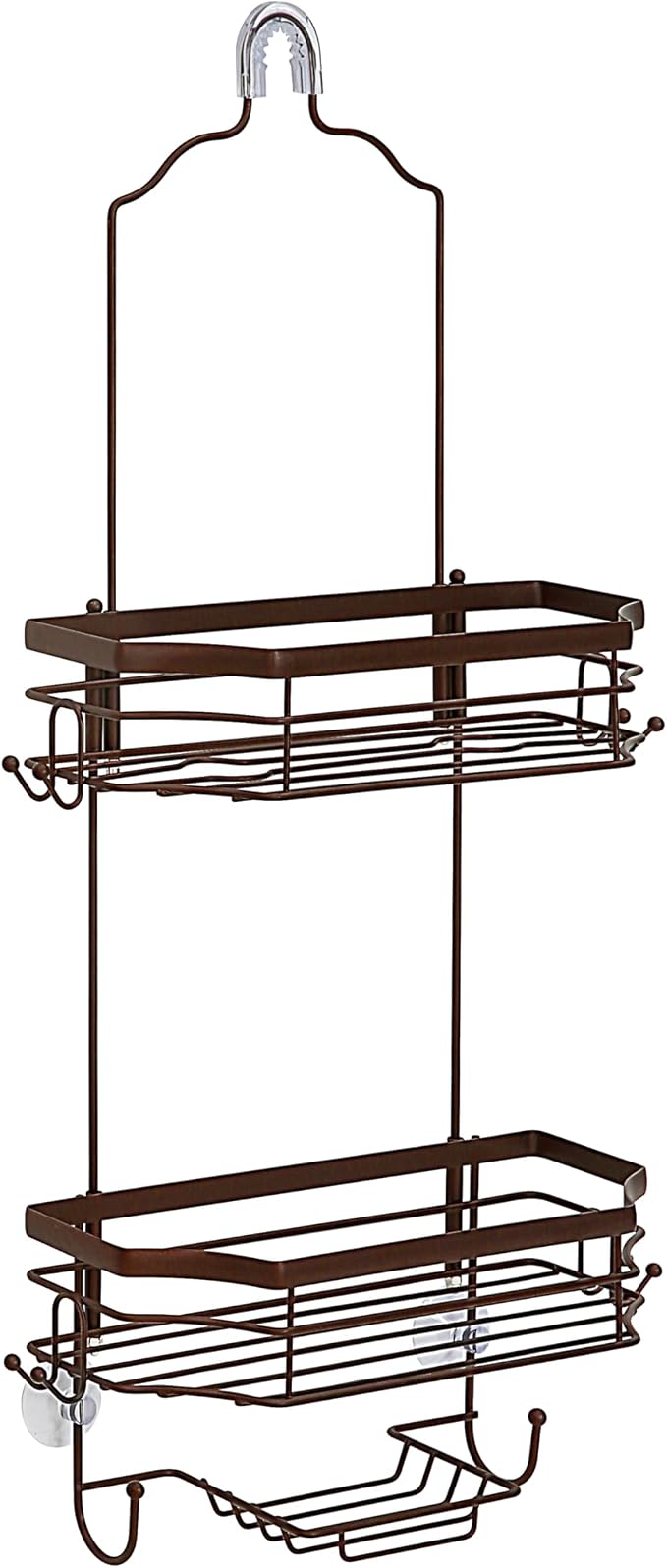 SunnyPoint Bathroom Classic Hanging Over The Shower Head Caddy - Image 7