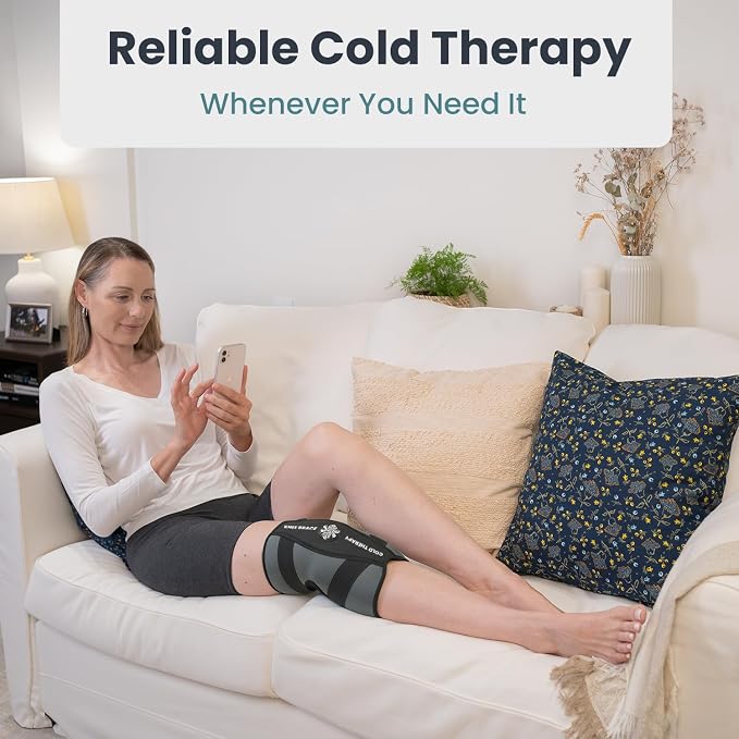 Knee Ice Pack Wrap - Image 2