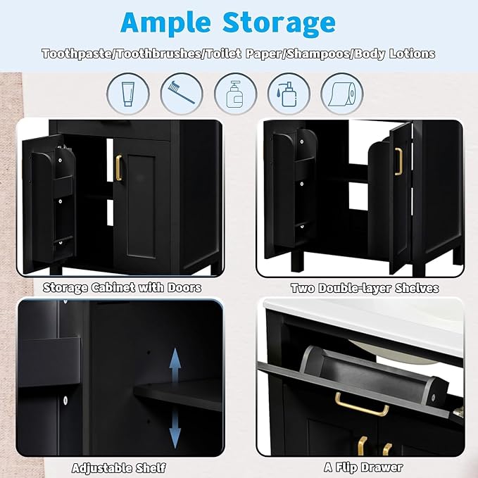 Linique 24" Bathroom Vanity - Image 5