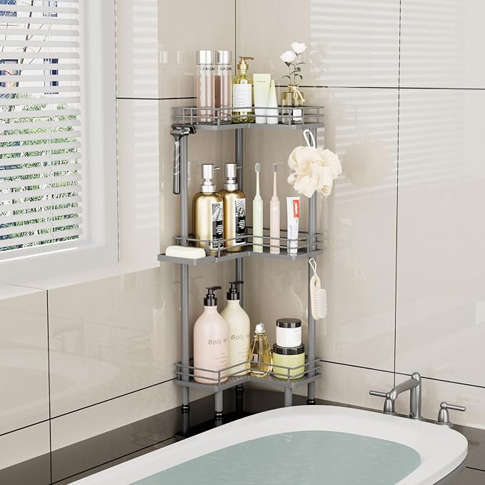 Consumest Corner Shower Caddy Standing - Image 7