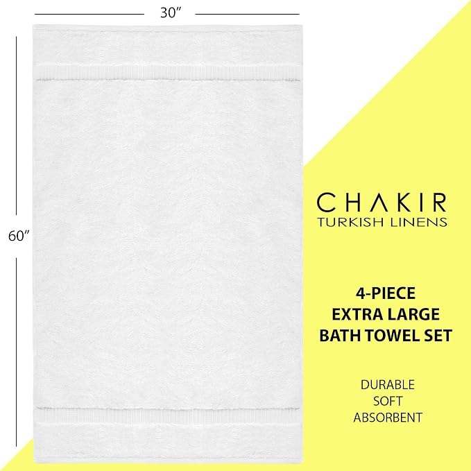 Chakir Turkish Linens | Hotel & Spa Quality 100% Cotton Luxury Turkish Towels | - Image 5