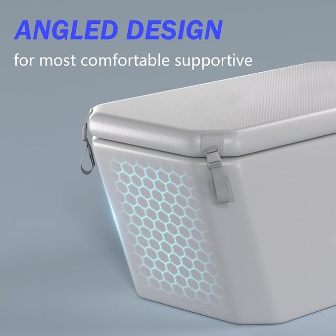 DEEPTIME Angled Portable Ice Bath Tub Cold Plunge | - Image 4