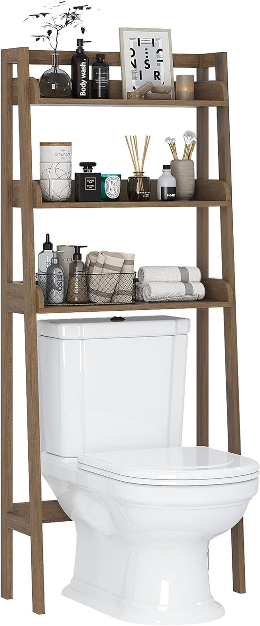 UTEX Over The Toilet Storage Shelf, 3-Tier Over Toilet Bathroom Organizer by UTEX