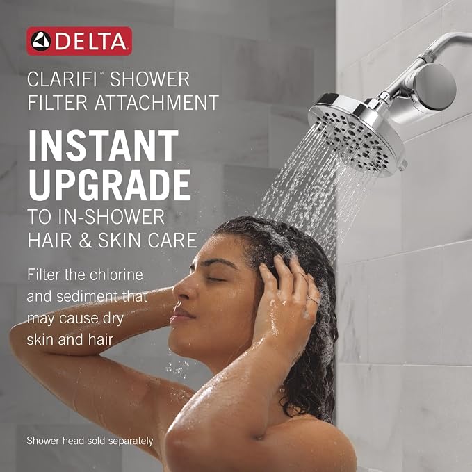 Delta Faucet Clarifi Standard Shower Filter Attachment - Image 3
