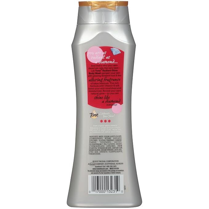 Tone Body Wash, Radiant Glow, 16 fl oz - Image 2
