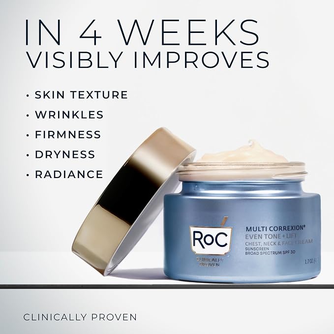 RoC Multi Correxion 5 in 1 Chest Neck Face Moisturizer Face Cream - Image 3