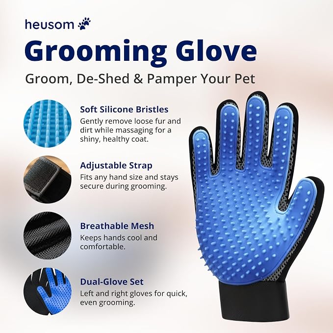 Silent Groom Pro Grooming Glove - Image 2