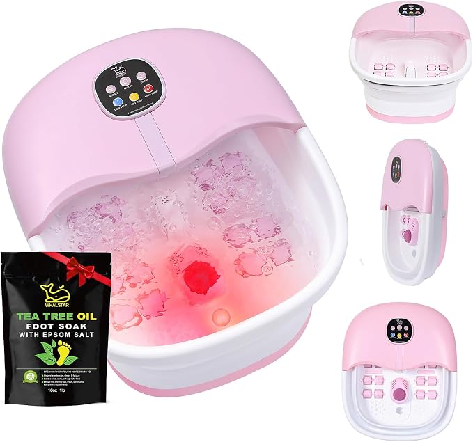 Collapsible Foot Spa Bath Massager by Unknown