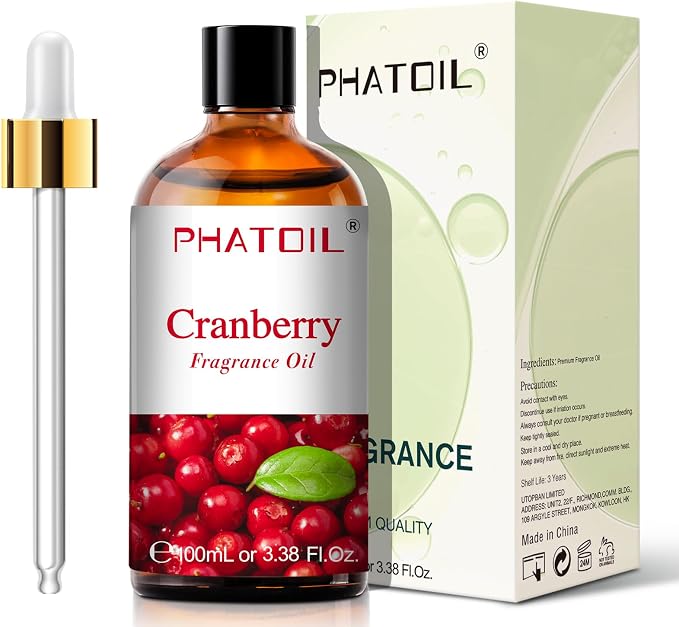 PHATOIL 3.38FL.OZ Cranberry Fragrance Oils - Image 2