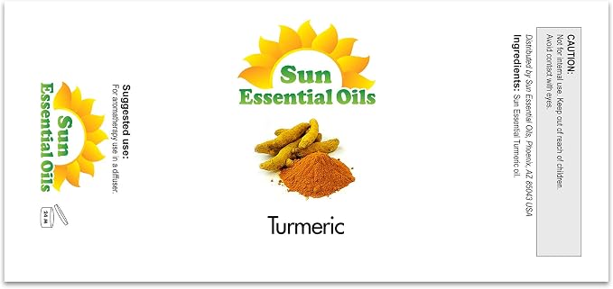 Sun Essential Oils Turmeric Essential Oil 16oz - Image 2