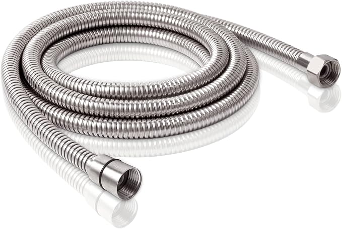 PHASAT 98-Inch Long Indoor Outdoor Shower Tube Replacement Stainless Steel by PHASAT