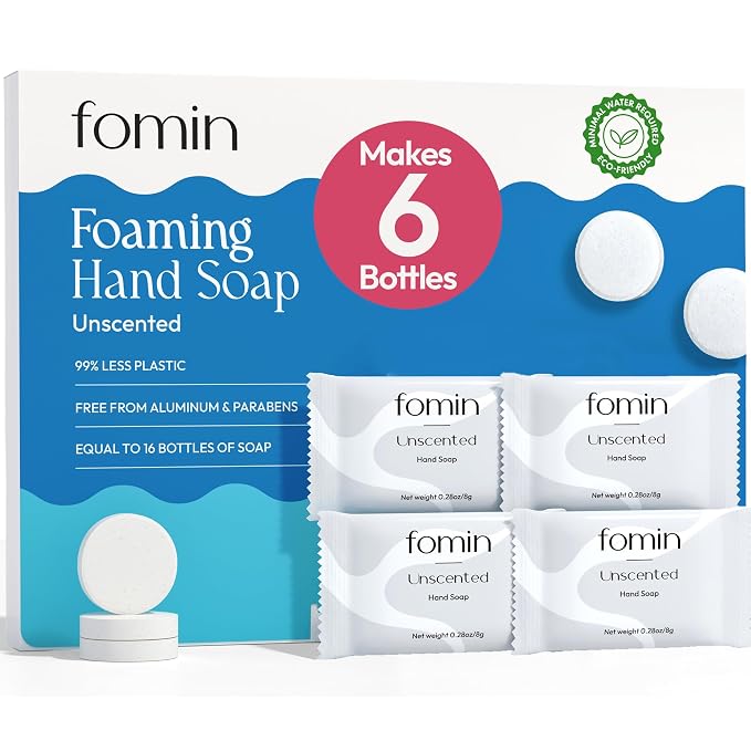 FOMIN Foaming Hand Soap Tablet Refills by FOMIN