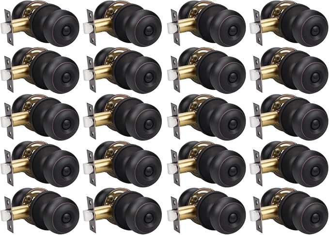 KNOBWELL Oil Rubbed Bronze Door Knobs by KNOBWELL