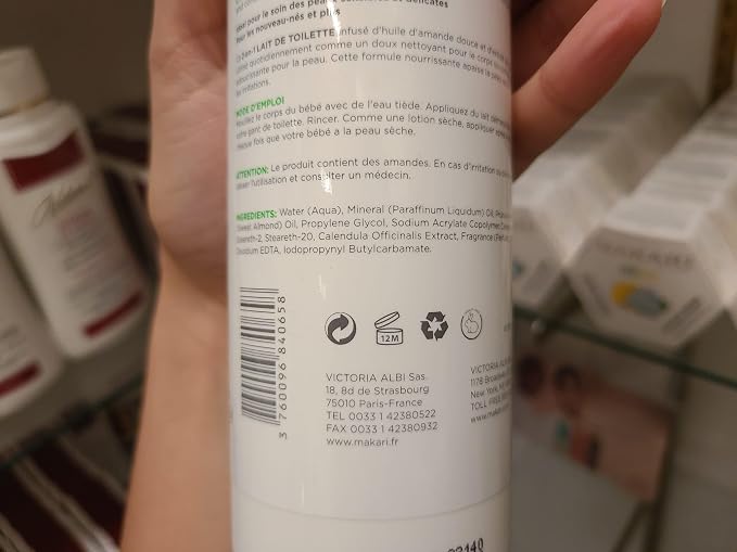 Makari Bebe Cleansing Milk | Baby Body Wash & Softening Formula - Image 6
