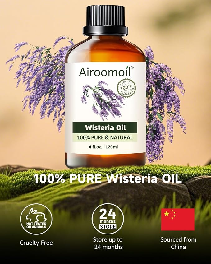 Pure Wisteria Essential Oil, 100% Natural Wisteria Essential Oil, Premium Grade - Image 2
