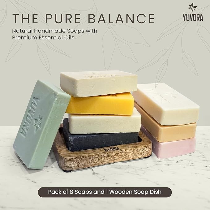Handmade Women’s Body Soaps 5 OZ Pack of 4 – Long-Lasting Natural Bar Soap – - Image 2