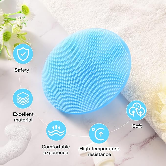 INNERNEED Food-Grade Soft Silicone Body Cleansing Brush Shower Scrubber - Image 6