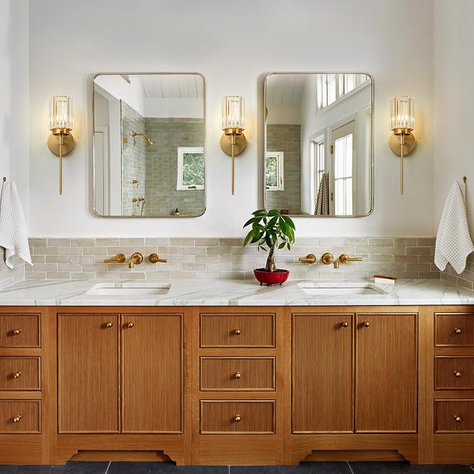 Single Gold Wall Sconce, Modern Vanity Lighting Fixture - Image 8