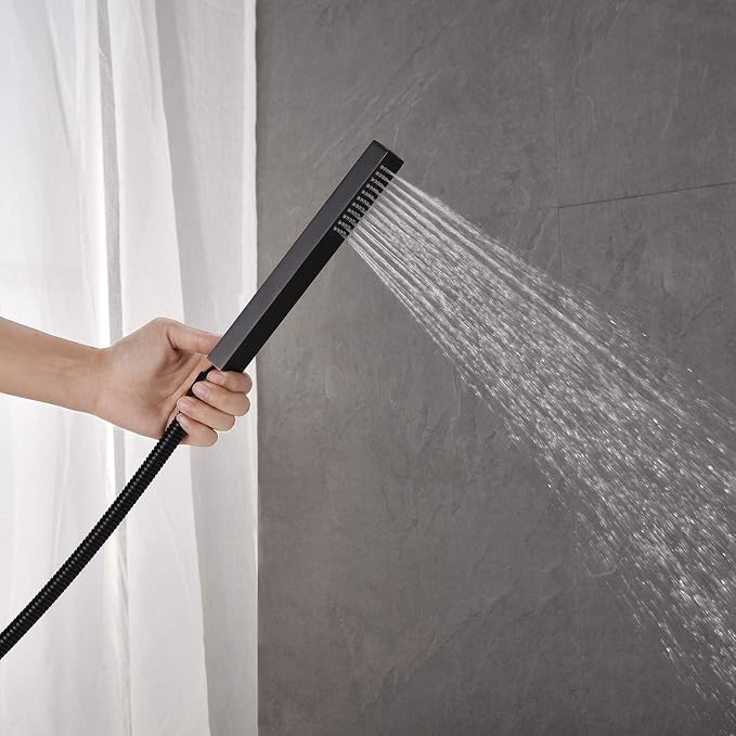 Freestanding Bathtub Faucet Tub Filler Waterfall Single Handle Oil Rubbed - Image 6