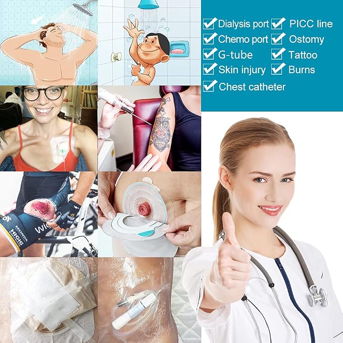 Waterproof Shower Protector Large Cover Shields - Image 8