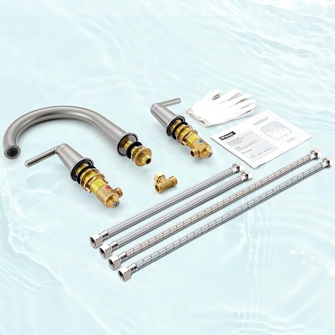 Roman Bathtub Faucet 2-Handle Tub Filler - Image 7